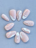 Tic Tac Toe | Handmade Press-On Nails