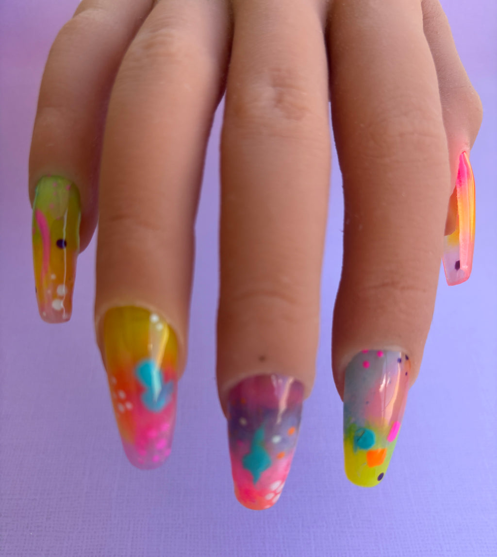Quiet Riot | Handmade Press-On Nails