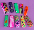 Mixin It Up | Colourful Handmade Press-On Nails