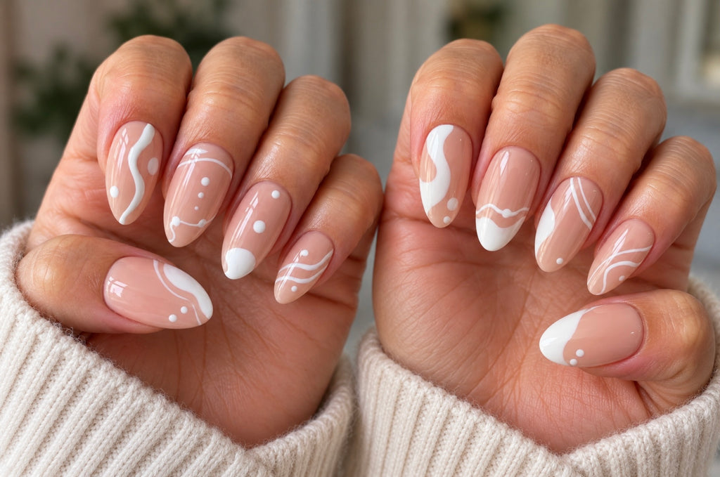 Tic Tac Toe | Handmade Press-On Nails